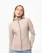 K907 - Microfleece met rits dames Natural