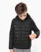 K6112 - Lichte kinderjas met capuchon Black