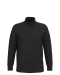 K478 - Sweater met ritskraag Black