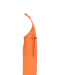 K8007 - Schort met zak van biologisch katoen Light Orange