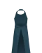 K8007 - Schort met zak van biologisch katoen Peacock Blue