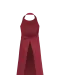 K8007 - Schort met zak van biologisch katoen Hibiscus Red