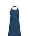 K8007 - Schort met zak van biologisch katoen True Indigo