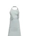 K8007 - Schort met zak van biologisch katoen Snow Grey
