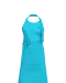 K8007 - Schort met zak van biologisch katoen Sea Turquoise