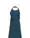 K8007 - Schort met zak van biologisch katoen Peacock Blue