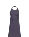 K8007 - Schort met zak van biologisch katoen Deep Plum
