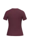 K381 - Dames T-shirt v-hals met korte mouwen Wine