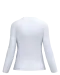 K383 - Dames T-shirt ronde hals lange mouwen White