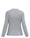 K382 - Dames T-shirt V-hals lange mouwen Oxford Grey