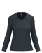 K382 - Dames T-shirt V-hals lange mouwen Navy