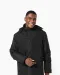 K656 - Parka met afneembare capuchon Black