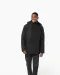 K656 - Parka met afneembare capuchon Black