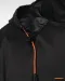 K639 - Herenjack met afneembare mouwen Black / Orange