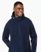 K413 - Heren softshell jas met afneembare capuchon Black