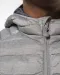 K6110 - Men's lightweight hooded padded jacket Black