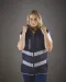 YHV007 - Kensington - Hi-Vis bodywarmer met capuchon Navy