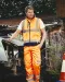 YHV018T - Hi-Vis cargo broek Hi Vis Orange