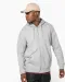 K444 - Sweatvest met capuchon White