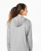 K438 - Licht katoenen sweatvest met capuchon Black