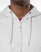 K444 - Sweatvest met capuchon White
