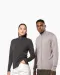 K961 - Heren cardigan met rits Black