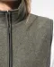 K906 - Bodywarmer van microfleece dames Natural