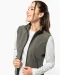 K906 - Bodywarmer van microfleece dames Natural