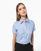 K540 - Dames non-iron blouse korte mouwen White