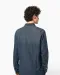 K519 - Heren denim overhemd lange mouwen Blue Jean