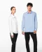 K541 - Heren poplin overhemd lange mouwen White