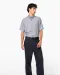 K535 - Heren Oxford overhemd korte mouwen White