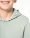 K4029 - Ecologische kindersweater met capuchon White