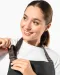 K8003 - Vintage schort Vintage Charcoal
