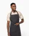 K8003 - Vintage schort Vintage Charcoal