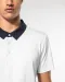 K260 - Tweekleurige herenpolo jersey Black / Dark Grey Heather