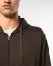 K479 - Sweatvest met capuchon Black