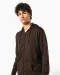 K479 - Sweatvest met capuchon Black