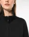 K457 - Damessweater met rits Black