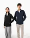 K456 - Herensweater met rits Black