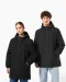 K6152 - Unisex gerecyclede parka met capuchon Black