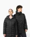 K6129 - Lichte damesparka met capuchon Black