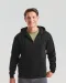 SC361C - Men's Premium Full Zip Hooded Sweatshirt (62-034-0) Charcoal