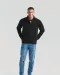 SC165 - Premium Sweater met Ritskraag (62-032-0) White