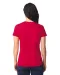 GI65000L - Dames-T-shirt Softstyle Midweight White