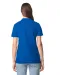 GI64800L - Damespolo Softstyle Dubbele piqué White
