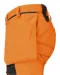 6519 SIGNALISATIE BROEK MET KNIEZAKKEN EN SPIJKERKZAKKEN EN ISO 20471 KLASSE 2 DAMES Oranje/zwart