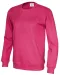 SWEATER CREW NECK UNISEX - GOTS GECERTIFICEERD Fuchsia