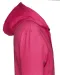 HOODIE FULL ZIP MAN - GOTS GECERTIFICEERD Fuchsia