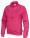 SWEATER HALF ZIP UNISEX - GOTS GECERTIFICEERD Fuchsia